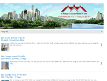 Tablet Screenshot of chungcuhanoiland.com